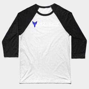 MT-09 Max White Baseball T-Shirt